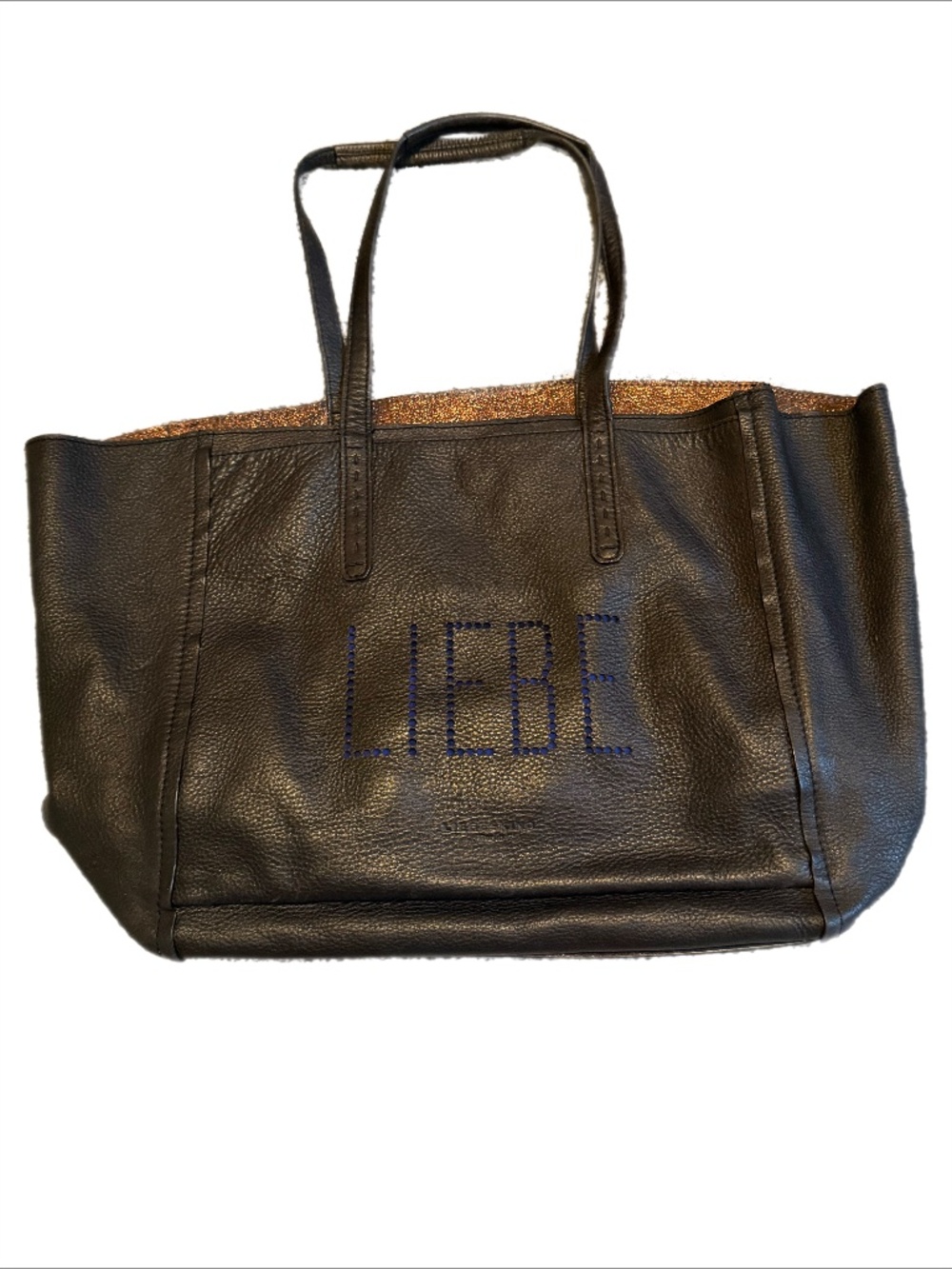 Liebeskind Berlin "Liebe" Reversible Leather Tote Bag